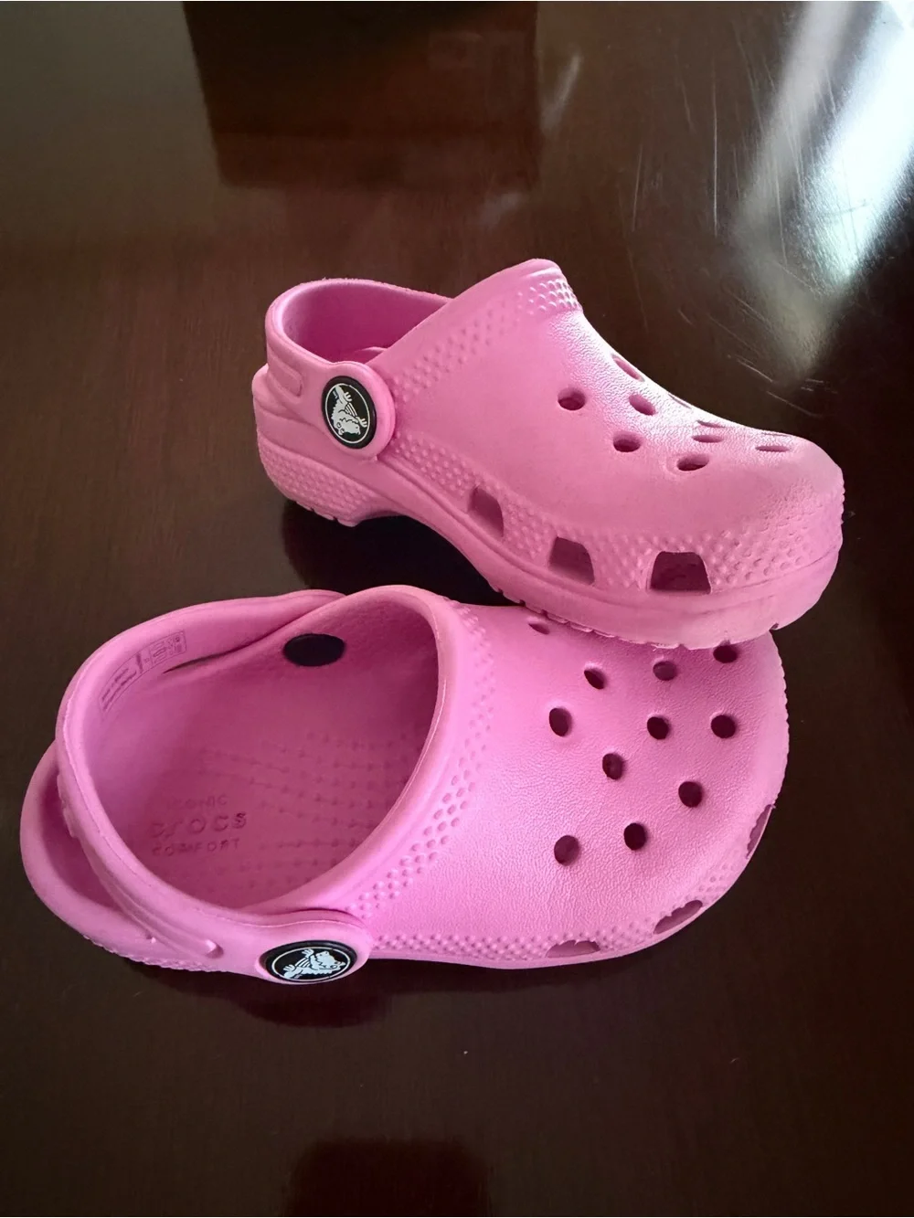 CROCS Kids Pink Classic Clog